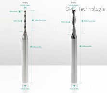 Vrták na DPS UX42S, Ød:0,45mm, L2:5,5mm