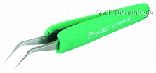 Pinzeta Ergo-Grip se zahnutými špičkami, ESD, 121mm