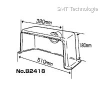 Odsávací krycí BOX Hakko B2418