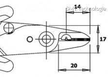 Odizolovací kleště / nůžky CCS 11 NB D, ESD