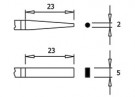 Úchopové kleště PN 5028 D, ESD