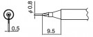 Hakko - Pájecí hrot T6-08D